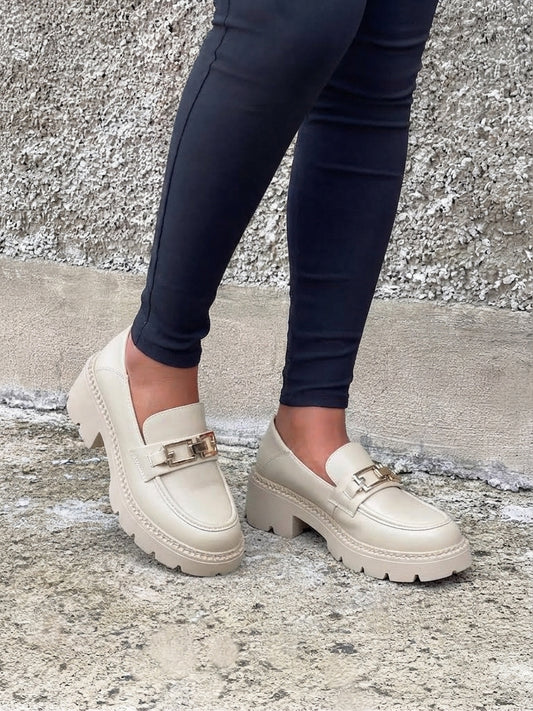 Boss Babe Platform Loafers III-Bone(Pre-Order)