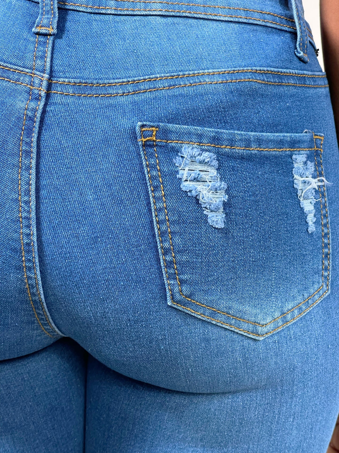 Jessie High Waist Ankle Jeans-Indigo - Impoze Style™