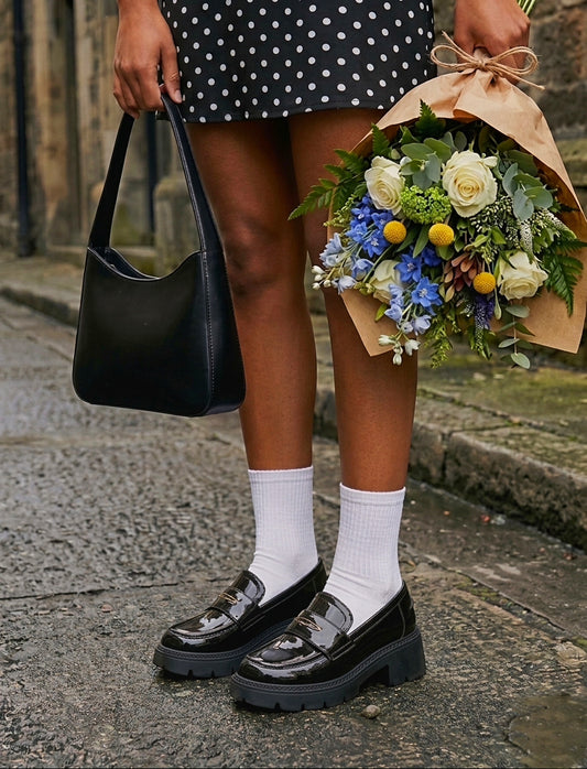 Boss Babe Platform Loafers X-Plain Black(Pre-Order)