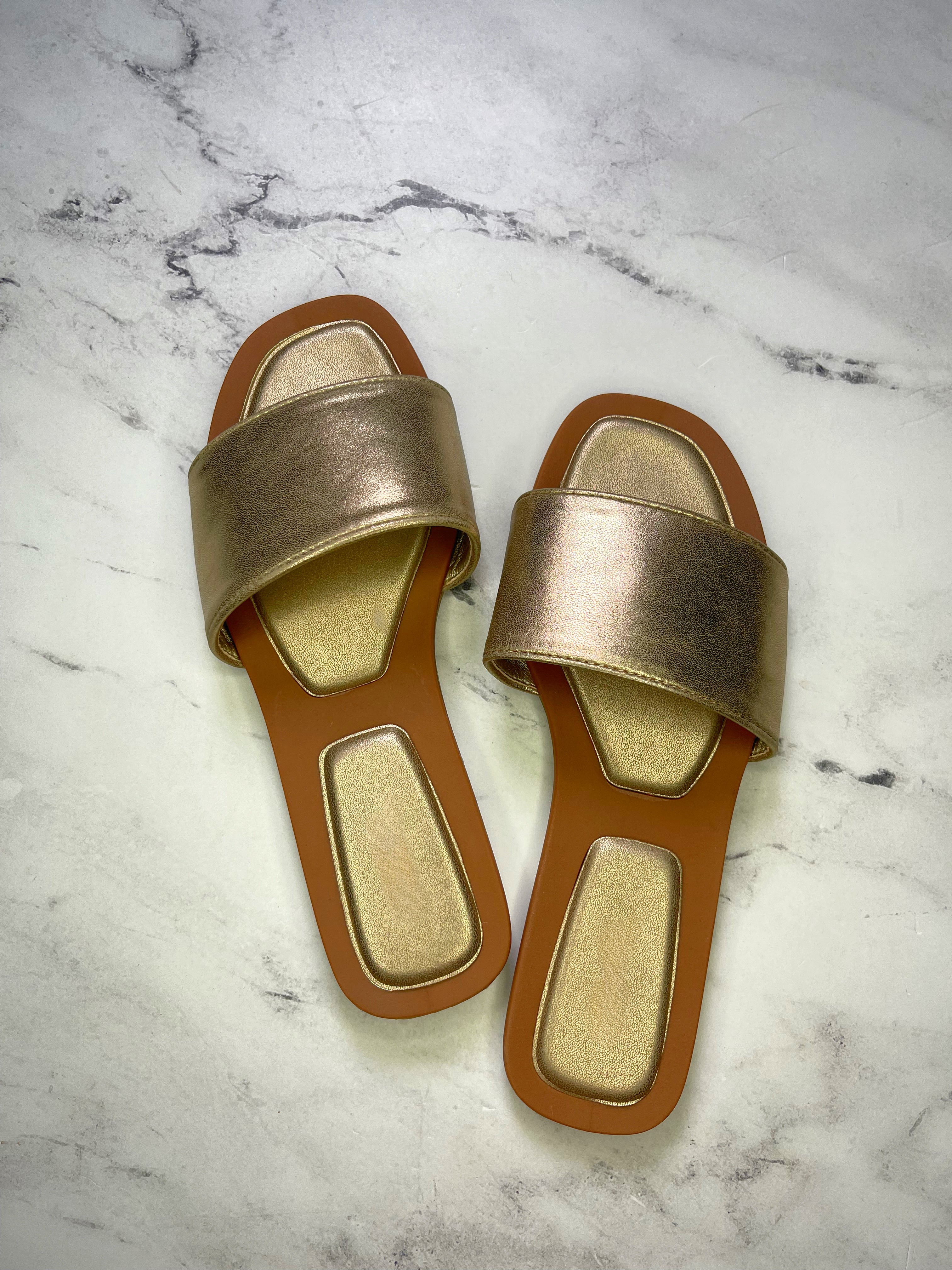 Rosie Sandals-Gold - Impoze Style™