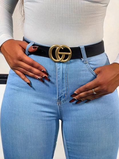 GG Belt-Matte Finish-Black