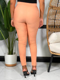 Nina Tailored Pants-Light Salmon - Impoze Style™