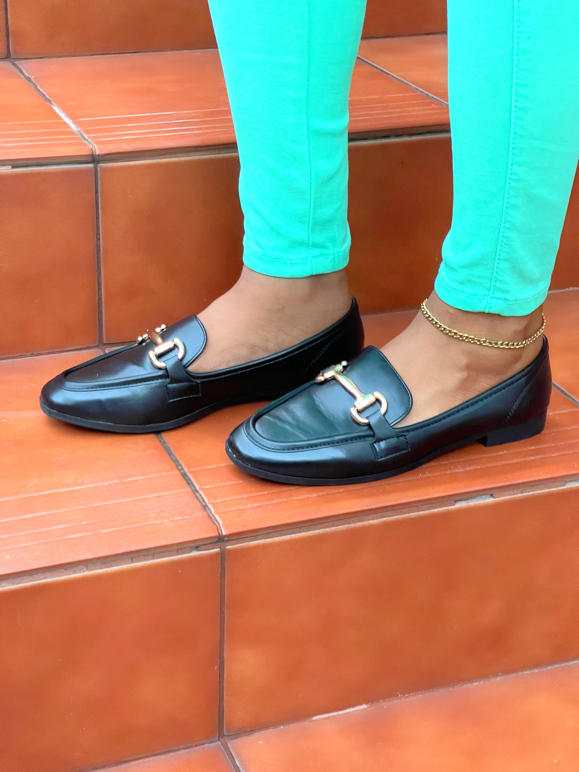 Boss Babe Loafers-Plain Black - Impoze Style™