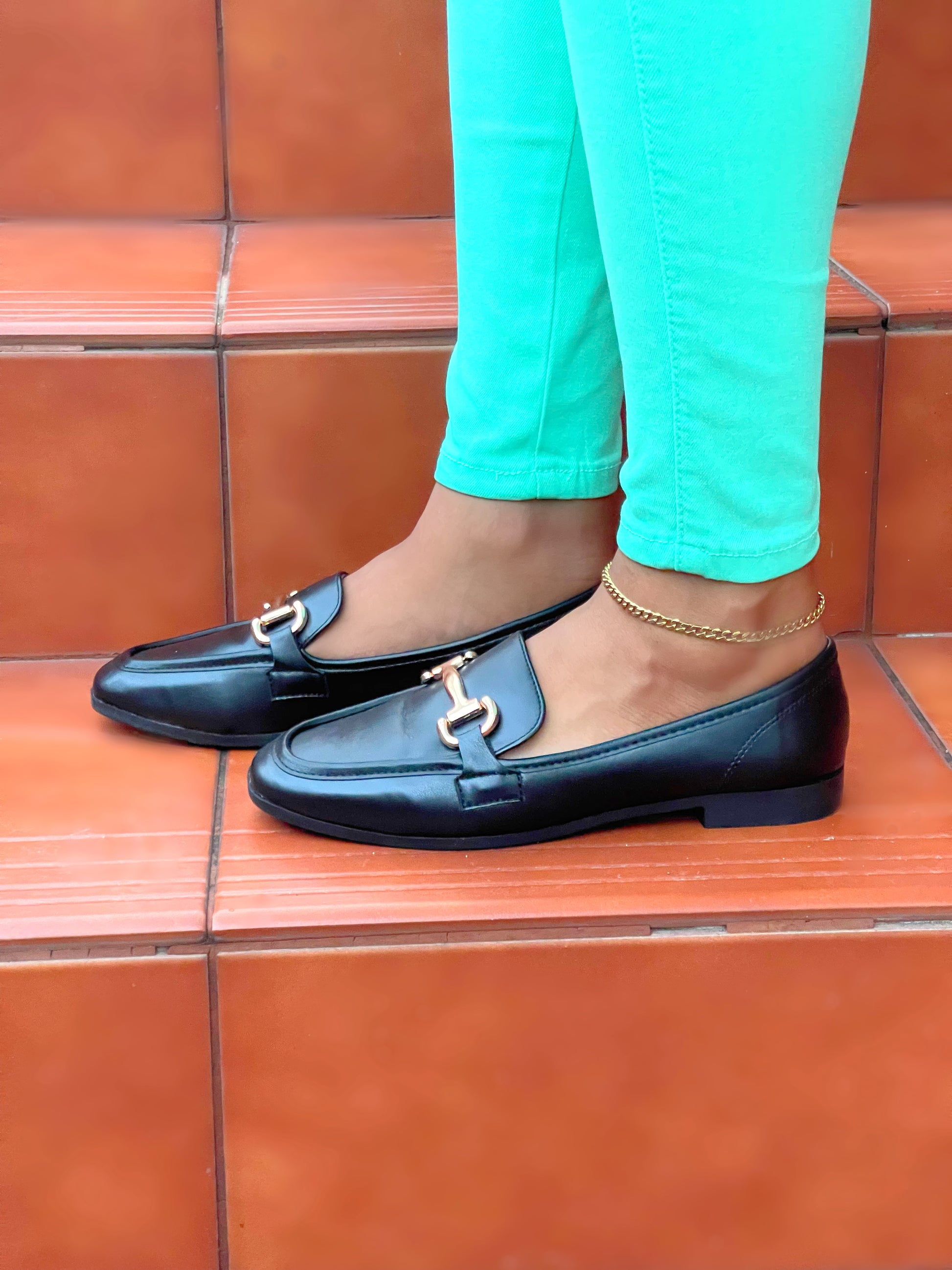 Boss Babe Loafers-Plain Black - Impoze Style™