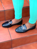 Boss Babe Loafers-Plain Black - Impoze Style™