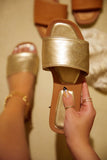 Rosie Sandals-Gold - Impoze Style™