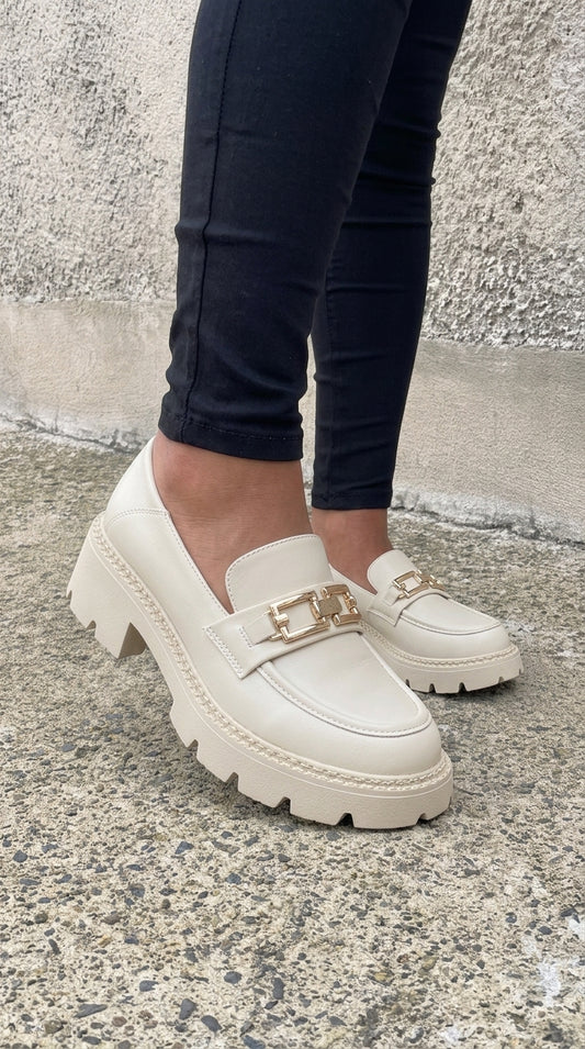 Boss Babe Platform Loafers III-Bone(Pre-Order)