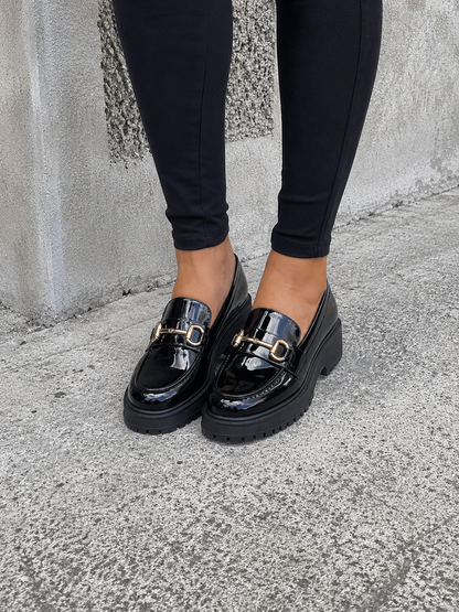 [May 23rd]Boss Babe Platform Loafers IX-Plain Black(Pre-Order)