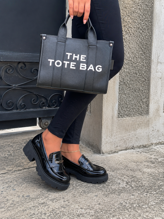 Boss Babe Platform Loafers X-Plain Black