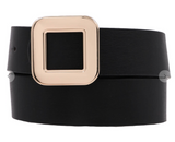Harper Luxe Square Belt-Black - Impoze Style™