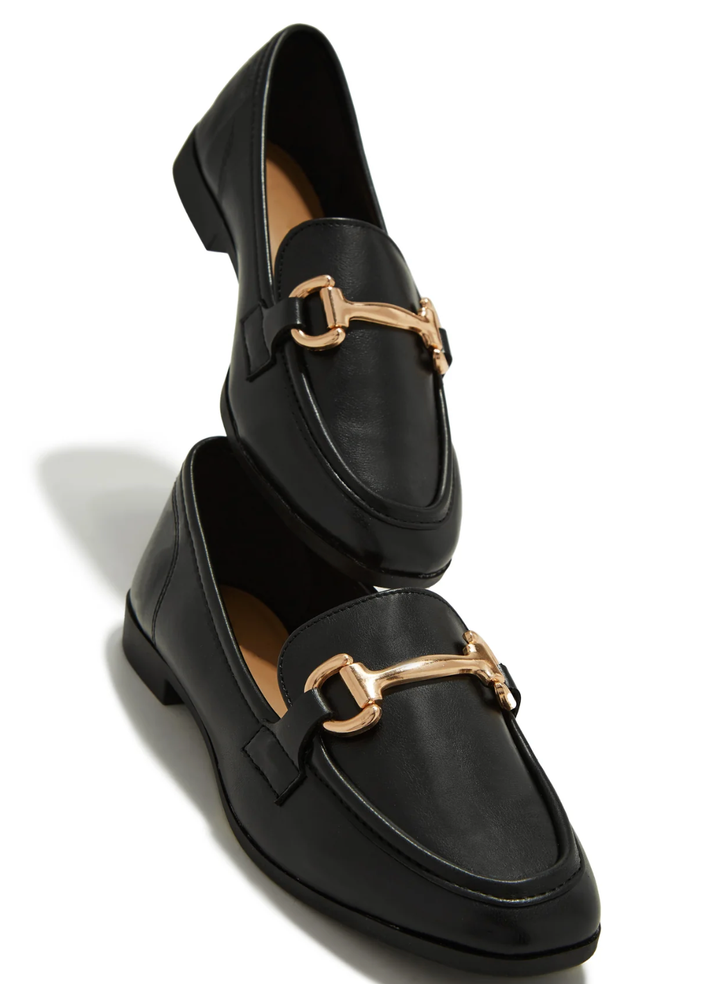 Boss Babe Loafers-Plain Black - Impoze Style™