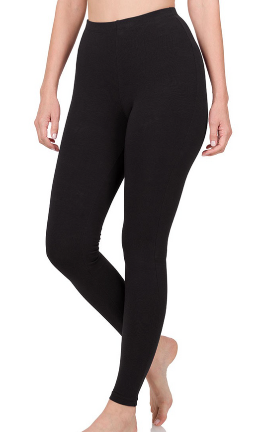 Lecia Basic Leggings-Black - Impoze Style™