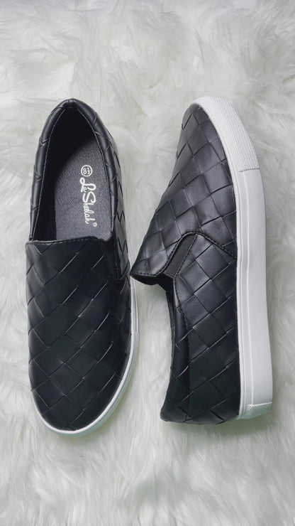 Brea Slip On Shoes-Black