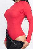 Alaina Everyday Bodysuit-Red - Impoze Style™