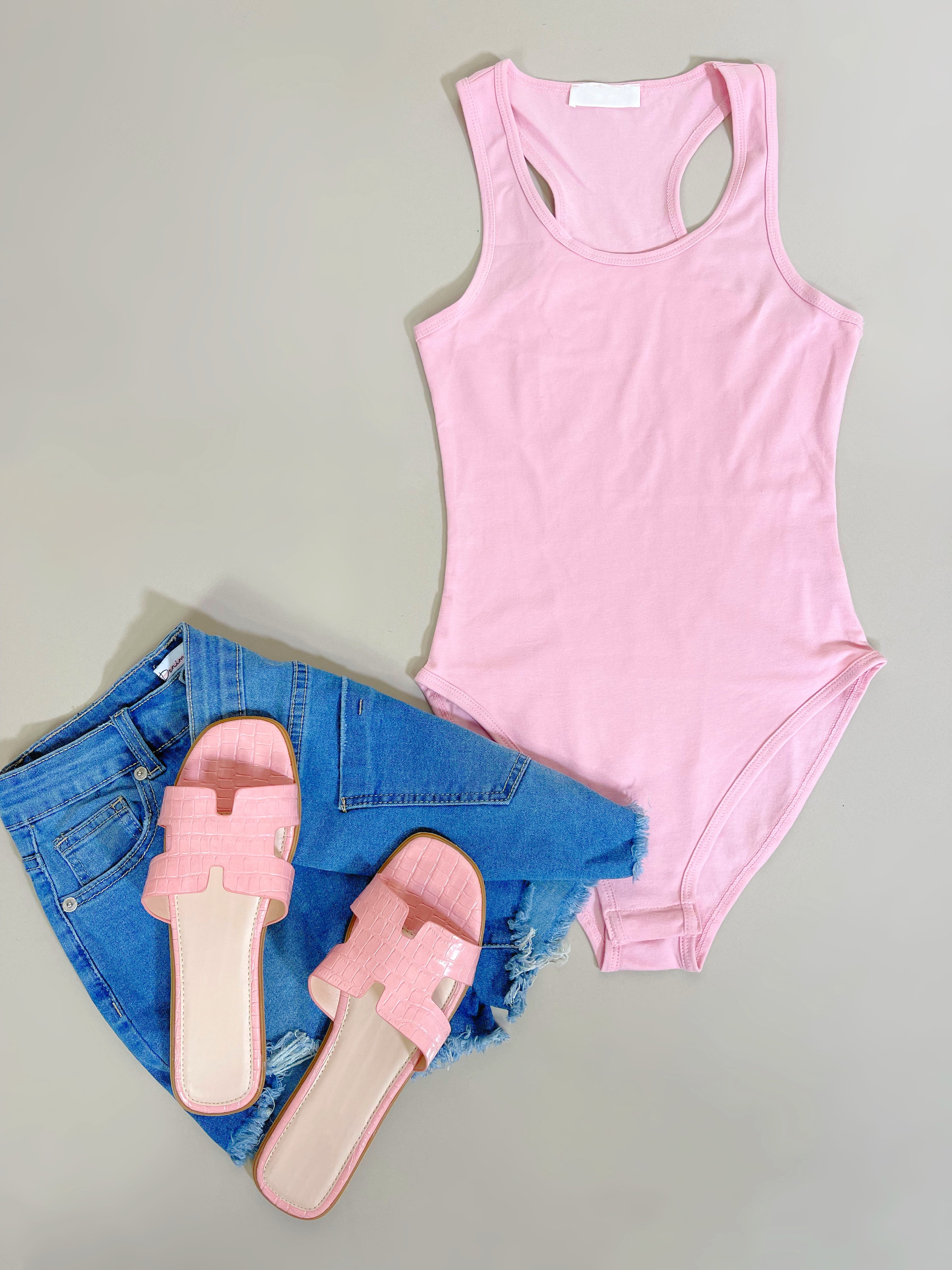 Day In, Day Out Bodysuit-Dusty Pink - Impoze Style™