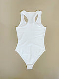 Day In, Day Out Bodysuit-White - Impoze Style™