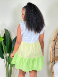 Willow Babydoll Mini Dress-Yellow Multi - Impoze Style™
