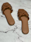 Terry Everyday Sandals-Glossy Tan - Impoze Style™