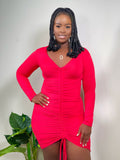 Sabrina Mini Dress-Red - Impoze Style™