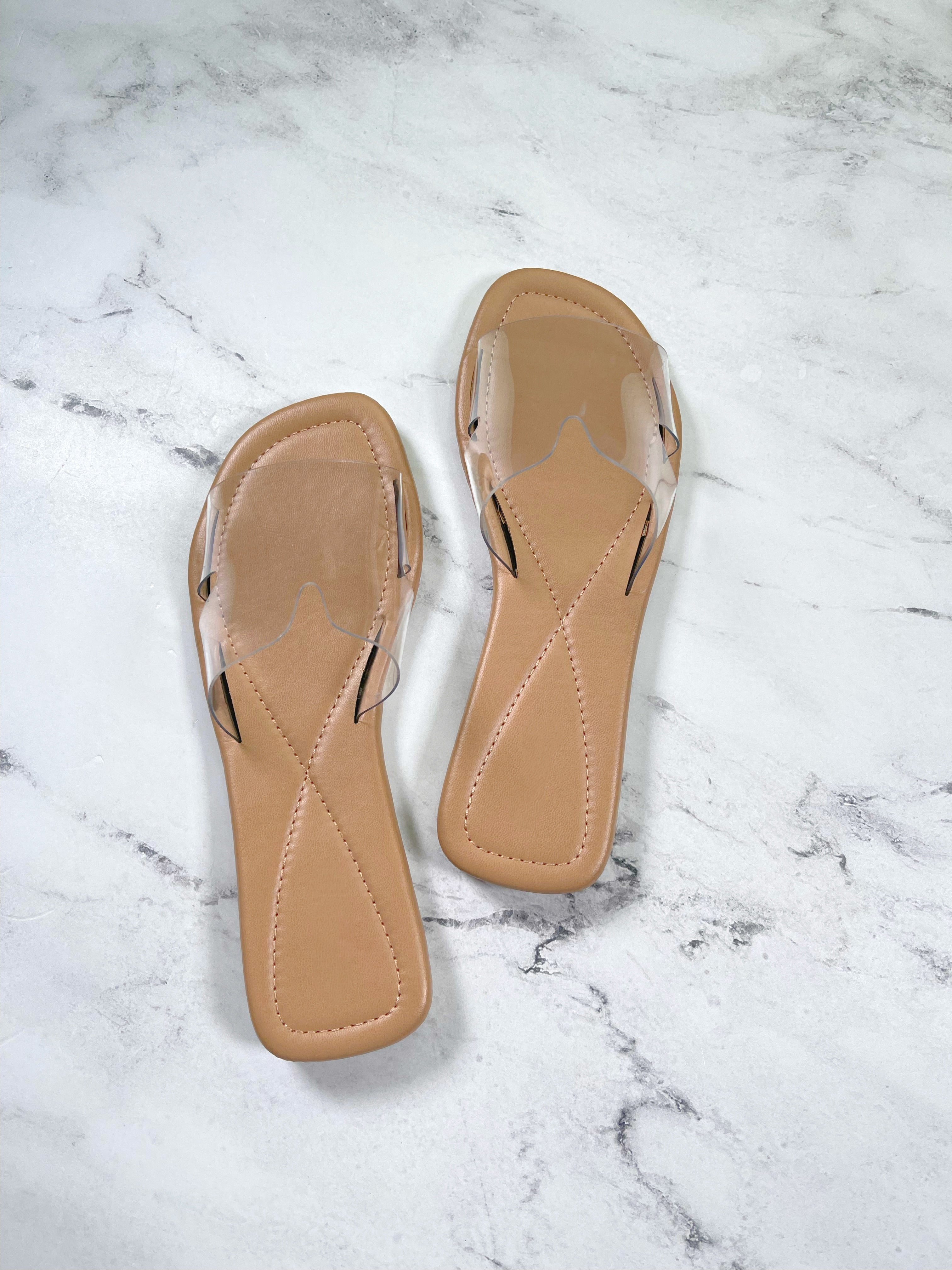Clear Thoughts Sandals-Clear - Impoze Style™