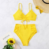 Sunny Adventures Two Piece Swimsuit-Yellow