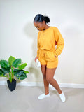 Myla Shorts Set-Golden Mustard - Impoze Style™
