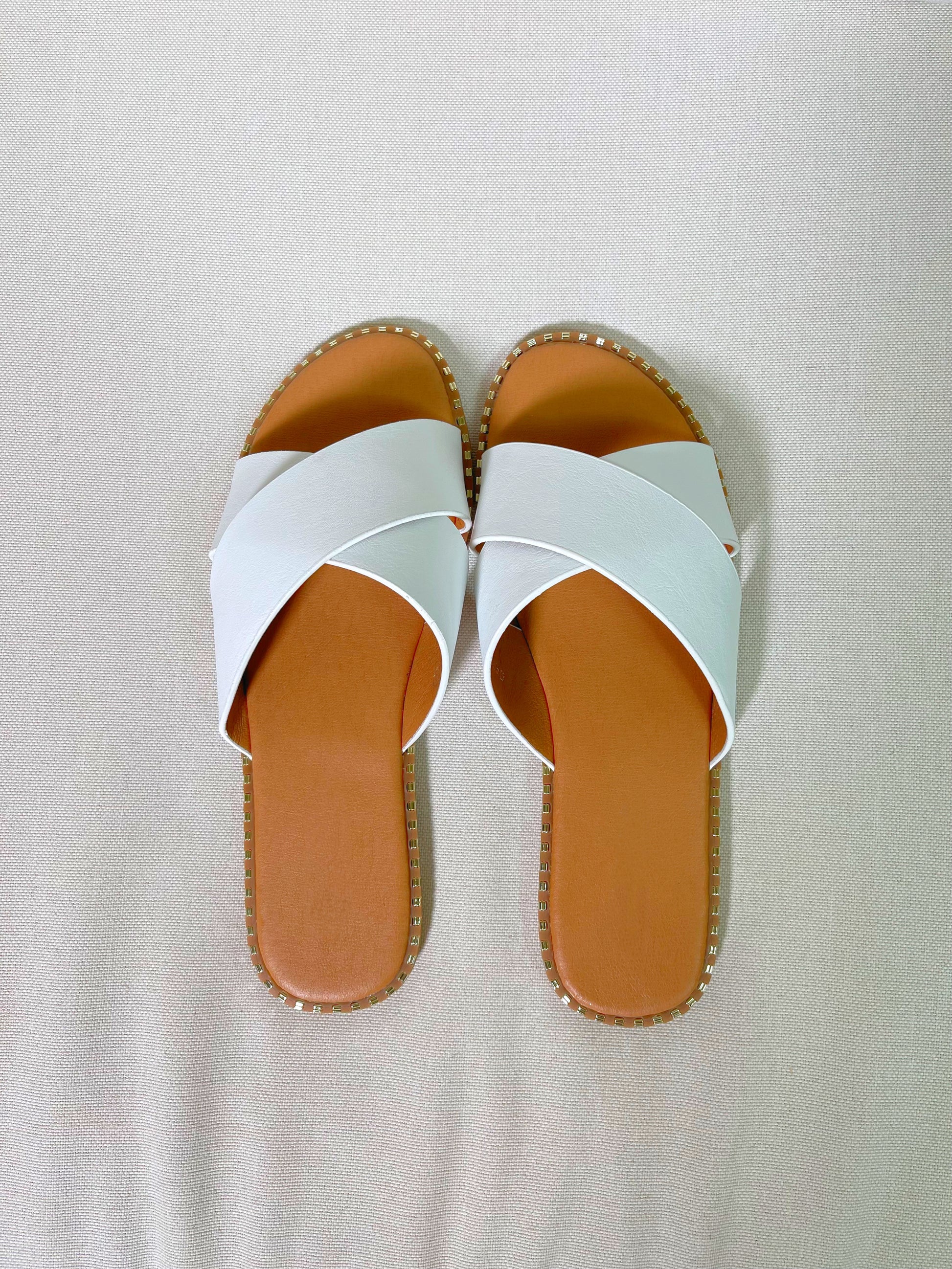 Mona Sandals-White - Impoze Style™