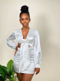 Angel Baby Mini Dress-White - Impoze Style™