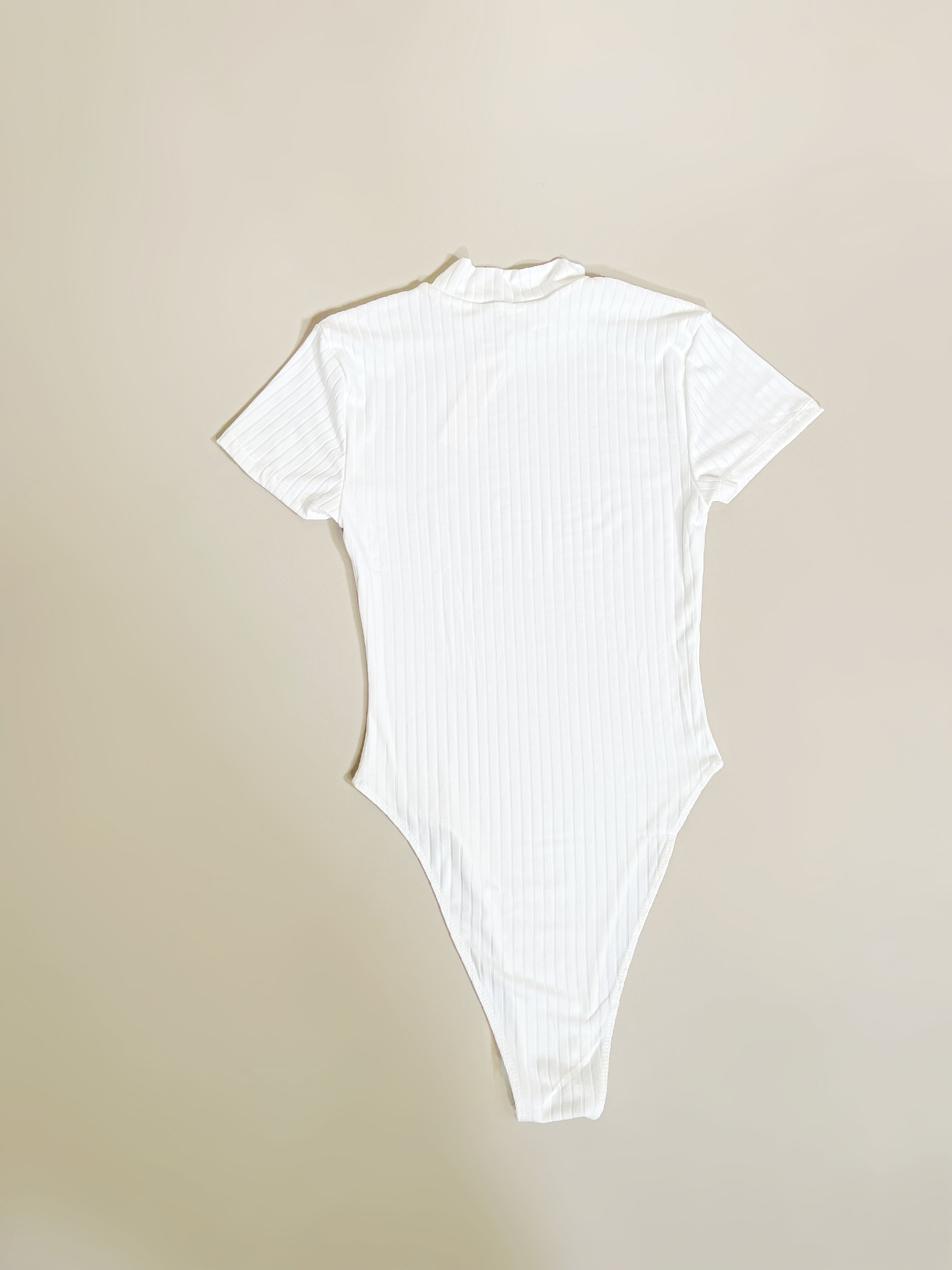 Tara Everyday Bodysuit-White - Impoze Style™