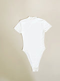 Tara Everyday Bodysuit-White - Impoze Style™