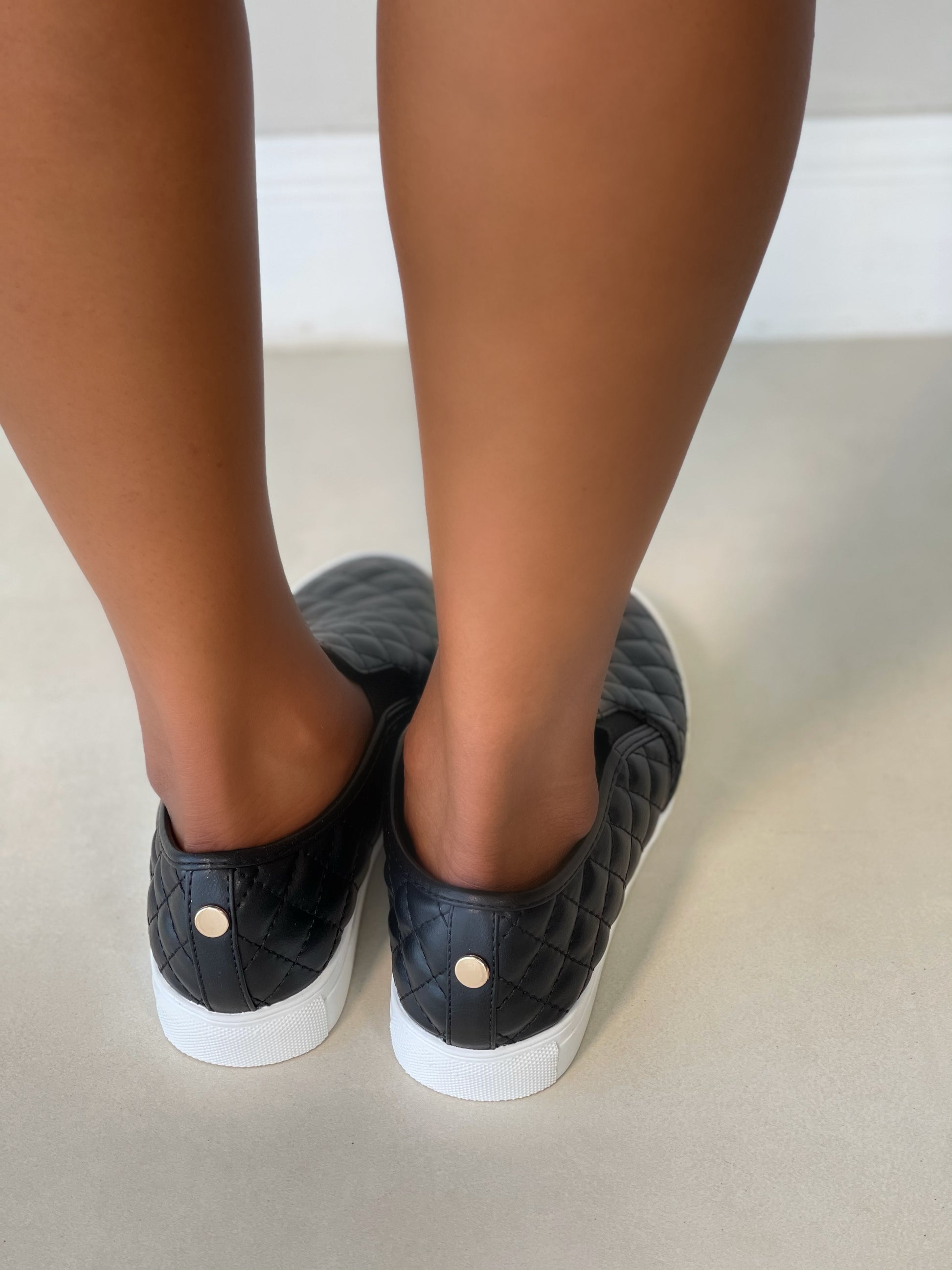 Laina Slip On Shoes-Black - Impoze Style™