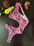 Poison Paradise Bodysuit/Swimsuit-Pink - Impoze Style™