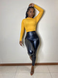 Alaina Everyday Bodysuit-Gold - Impoze Style™