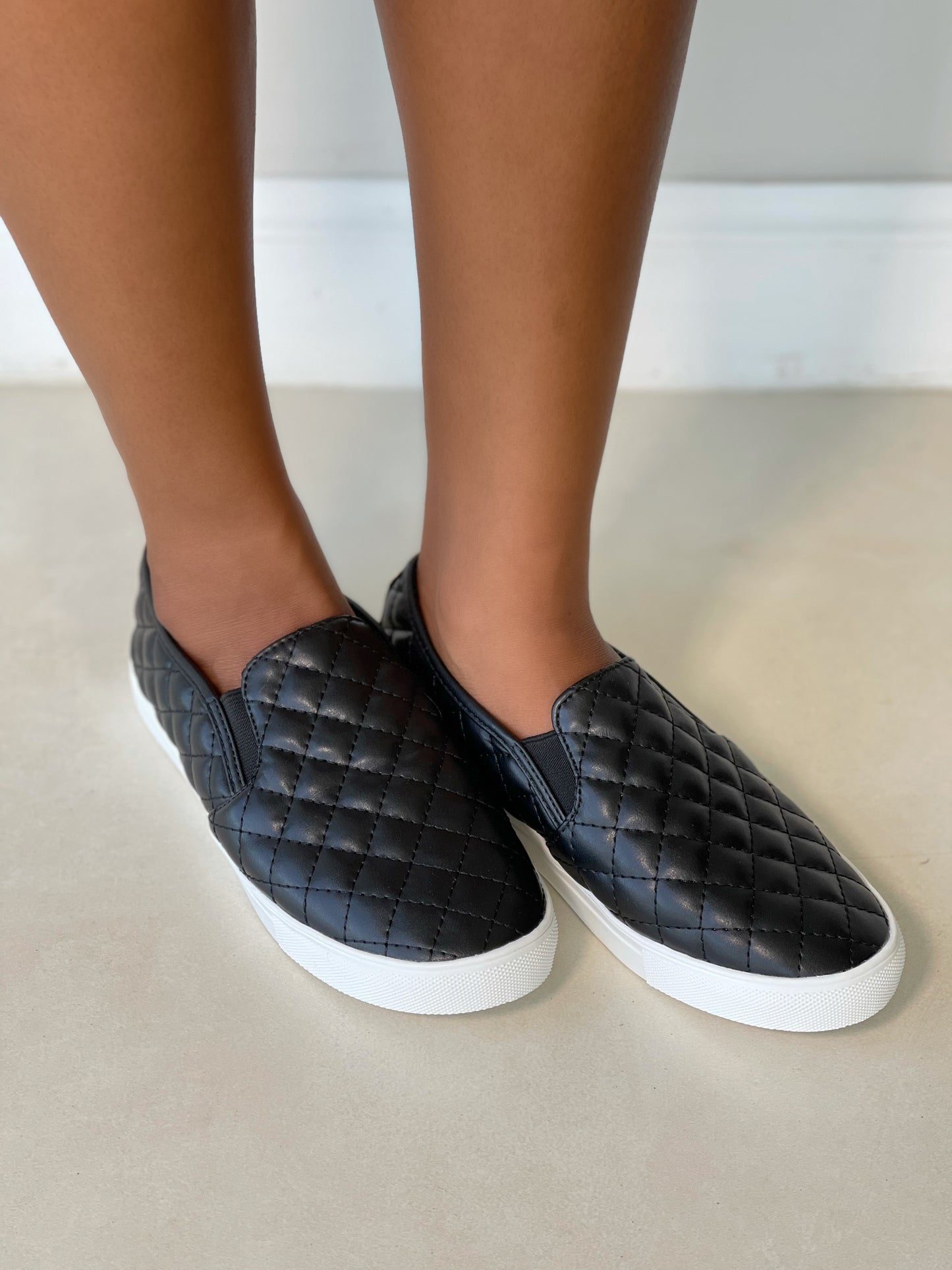 Laina Slip On Shoes-Black - Impoze Style™